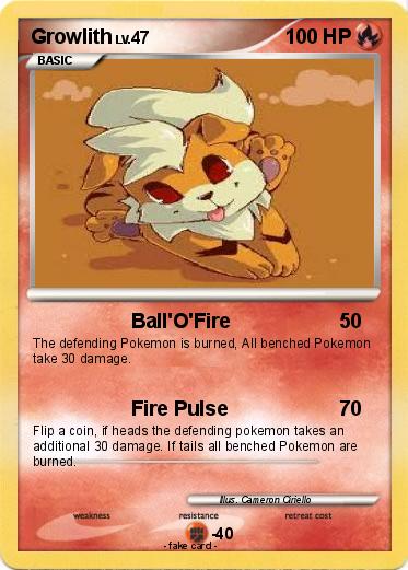 Pokemon Growlith