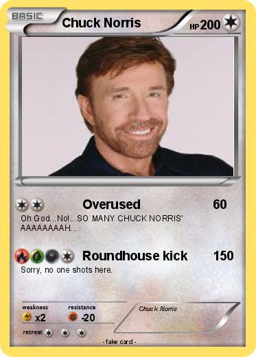 Pokemon Chuck Norris