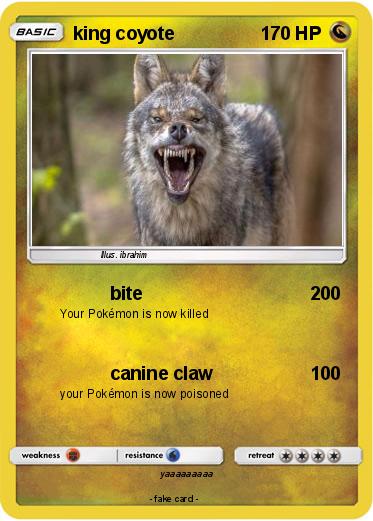 Pokemon king coyote