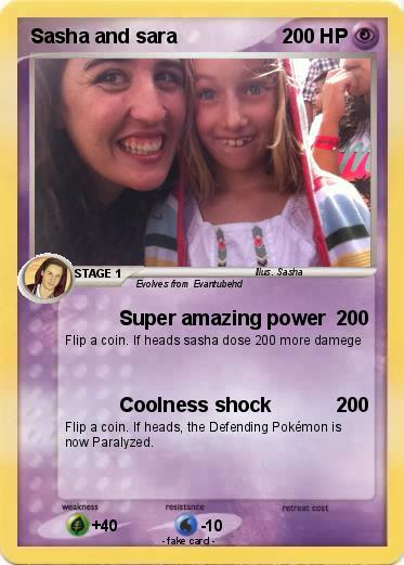 Pokemon Sasha and sara
