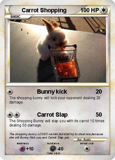 Pokemon Carrot Shopping
