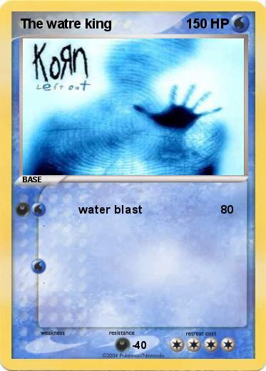 Pokemon The watre king