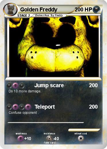Pokemon Golden Freddy