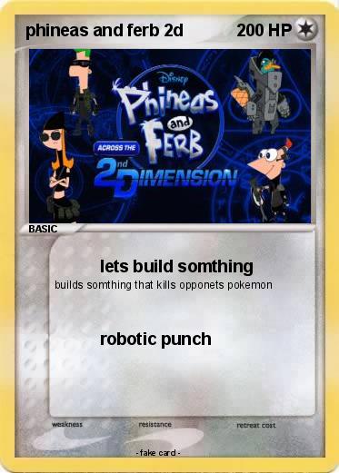 Pokemon phineas and ferb 2d