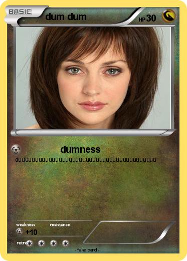 Pokemon dum dum