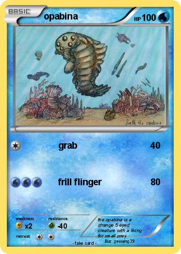Pokemon opabina