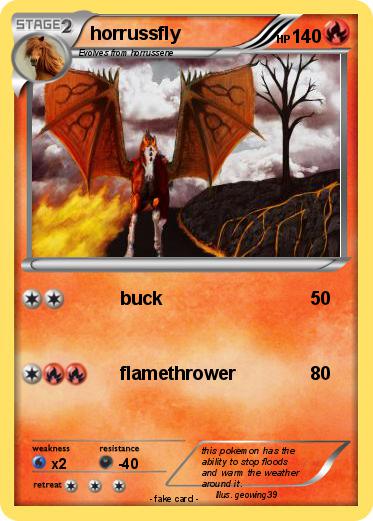 Pokemon horrussfly