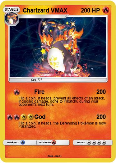 Pokemon Charizard VMAX