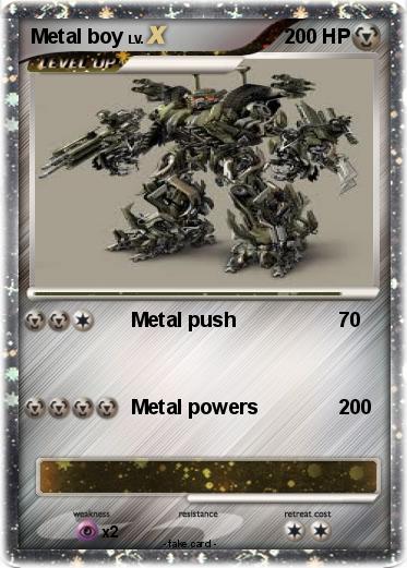 Pokemon Metal boy