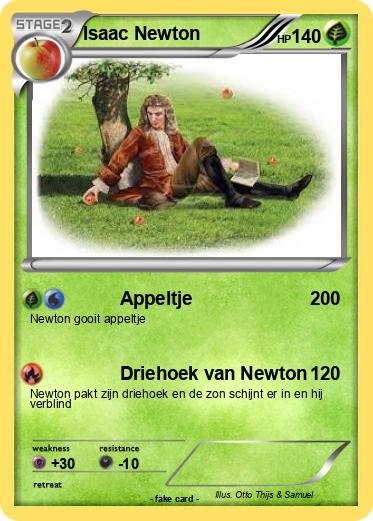 Pokemon Isaac Newton