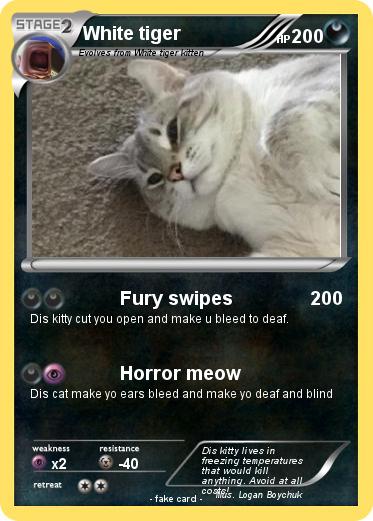 Pokemon White tiger