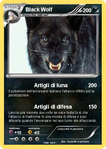 Pokemon Black Wolf