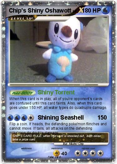 Pokemon Chip's Shiny Oshawott