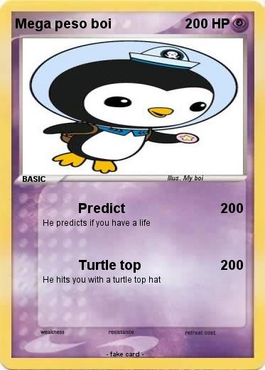 Pokemon Mega peso boi