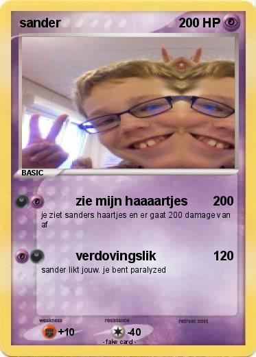 Pokemon sander
