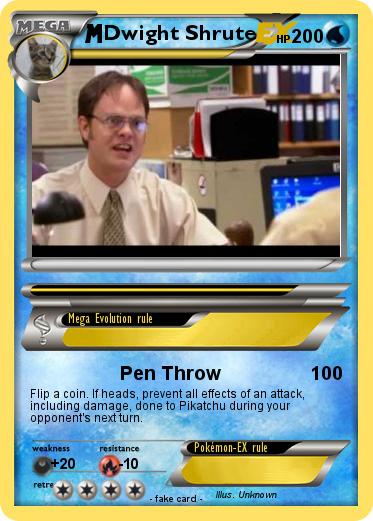 Pokemon Dwight Shrute