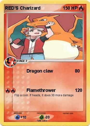 Pokemon RED'S Charizard