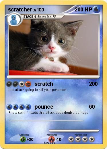 Pokemon scratcher