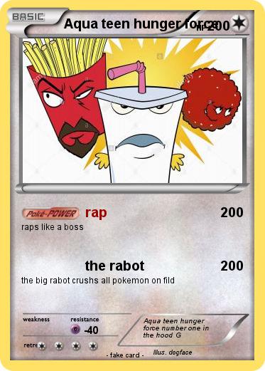 Pokemon Aqua teen hunger force