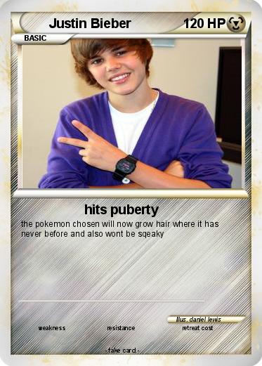 Pokemon Justin Bieber