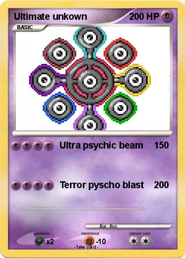 Pokemon Ultimate unkown