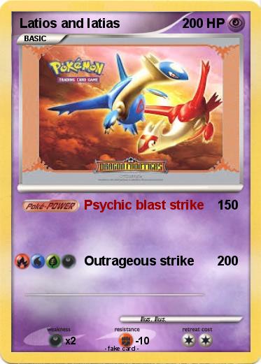 Pokemon Latios and latias