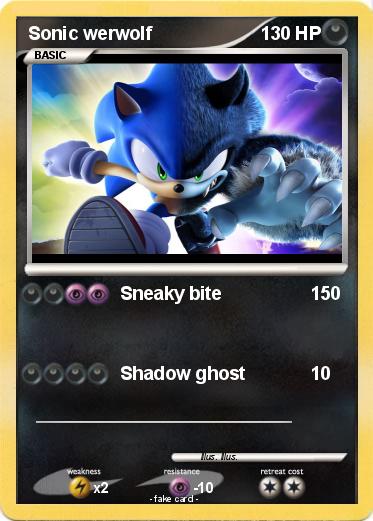 Pokemon Sonic werwolf