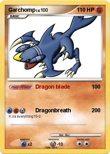 Pokemon Garchomp