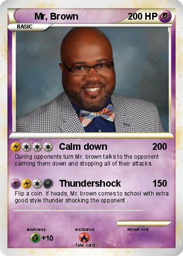 Pokemon Mr, Brown