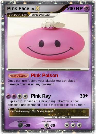 Pokemon Pink Face