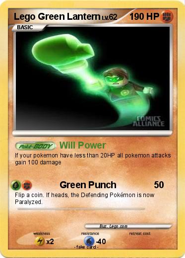 Pokemon Lego Green Lantern