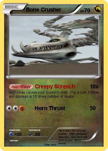 Pokemon Bone Crusher