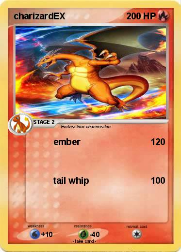 Pokemon charizardEX
