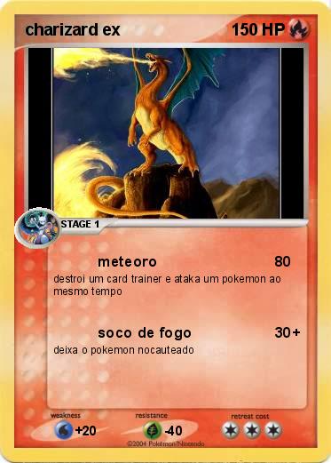 Pokemon charizard ex