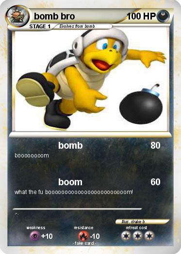 Pokemon bomb bro