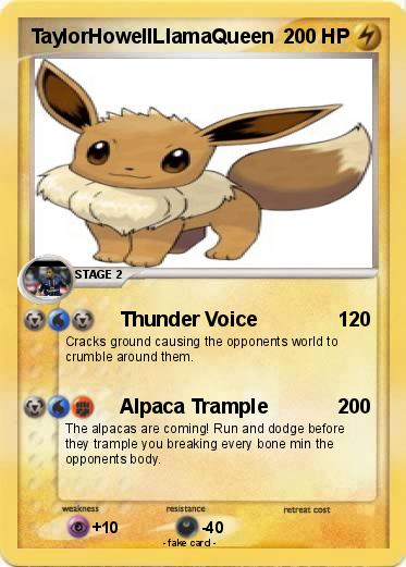 Pokemon TaylorHowellLlamaQueen