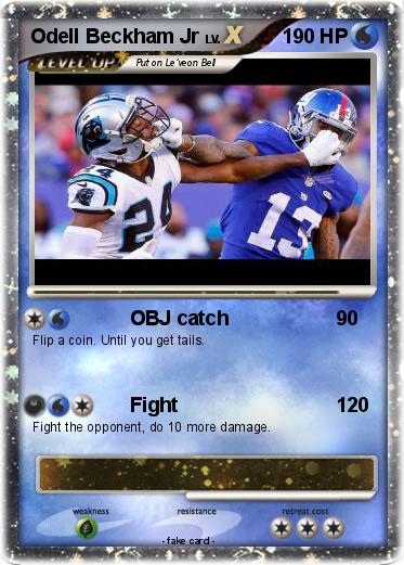 Pokemon Odell Beckham Jr