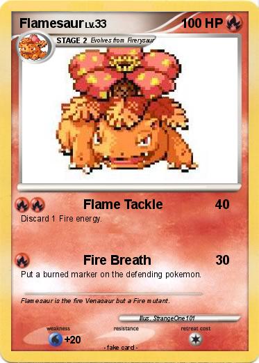 Pokemon Flamesaur