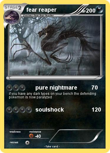 Pokemon fear reaper
