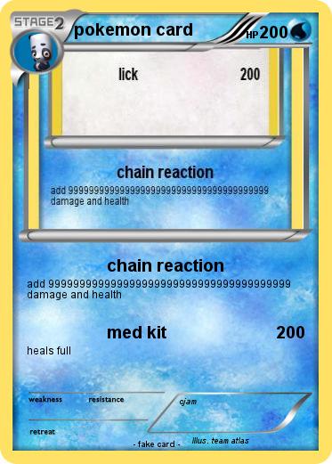 Pokemon pokemon card