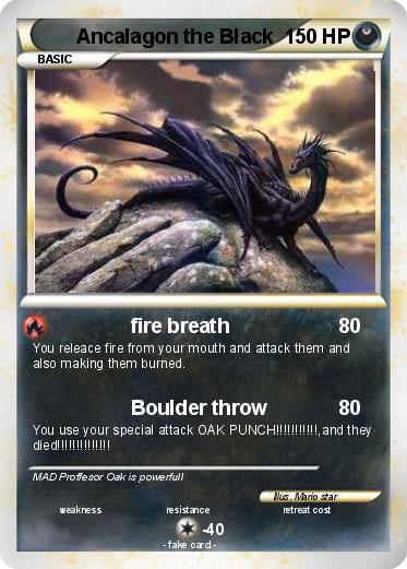 Pokemon Ancalagon the Black