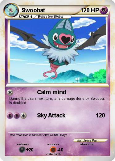 Pokemon Swoobat