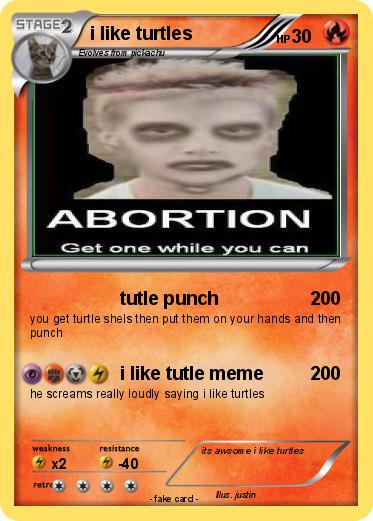 Pokemon i like turtles