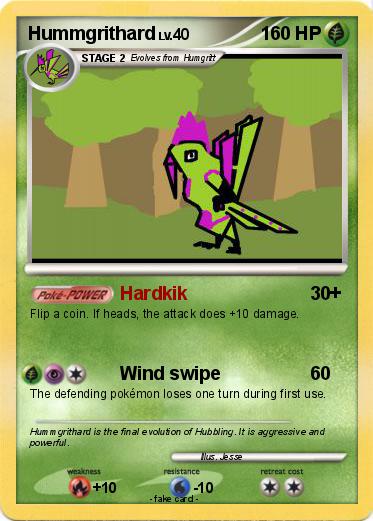 Pokemon Hummgrithard