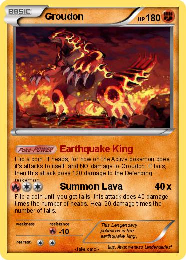 Pokemon Groudon