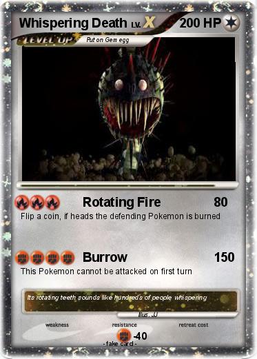 Pokemon Whispering Death