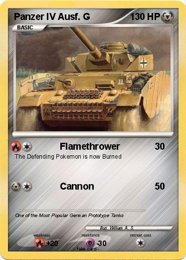Pokemon Panzer IV Ausf. G