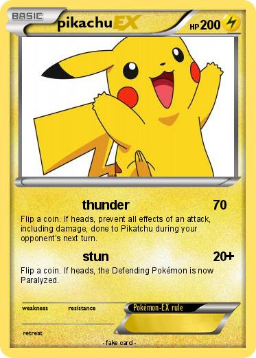 Pokemon pikachu