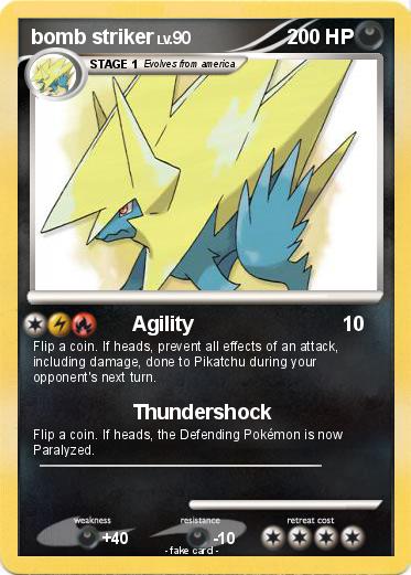 Pokemon bomb striker