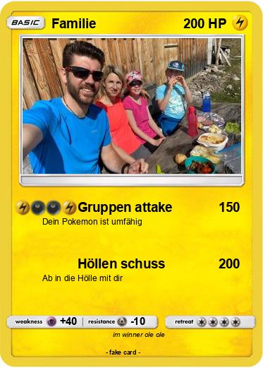 Pokemon Familie